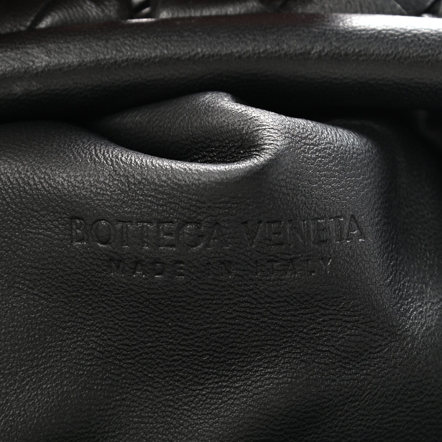 Bottega Veneta Nappa Maxi Intreccio The Pouch Oversized Clutch Black 6 of 7