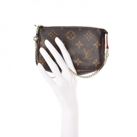 Louis Vuitton Monogram Mini Pochette Accessories 2 of 8