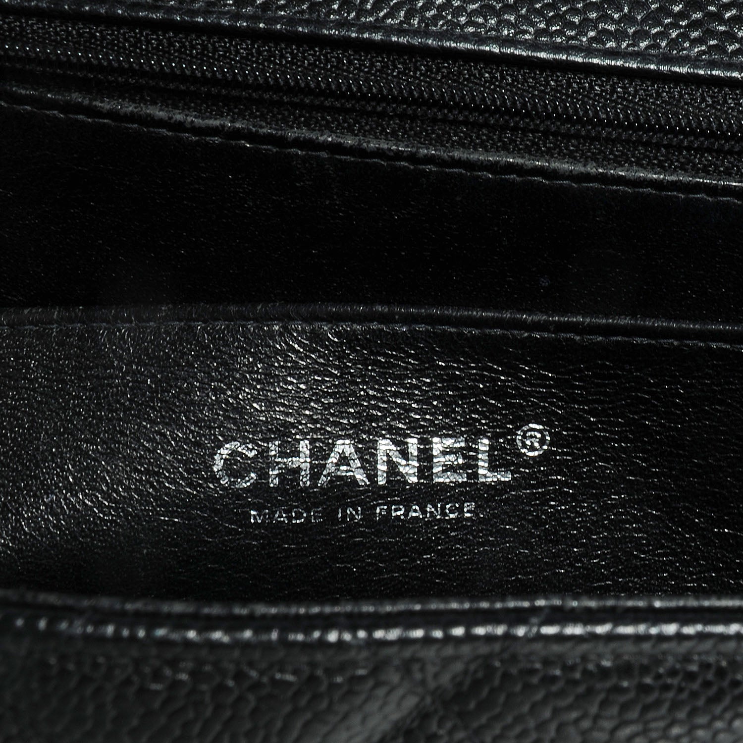 Chanel Caviar Jumbo Single Flap Black 7 of 9