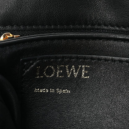Loewe Lambskin Small Goya Puffer Bag Black 6 of 10