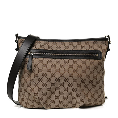 Gucci Monogram Messenger Bag Dark Brown 1 of 11
