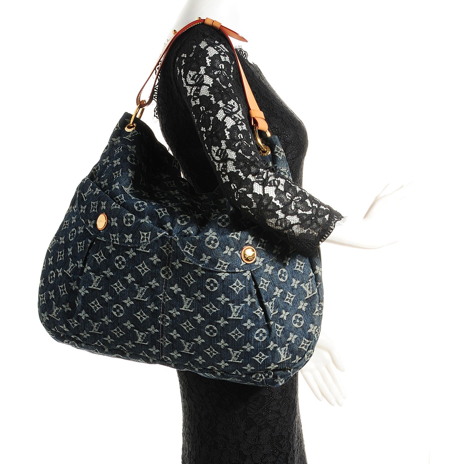 Louis Vuitton Denim Daily GM Gris Blue 2 of 7