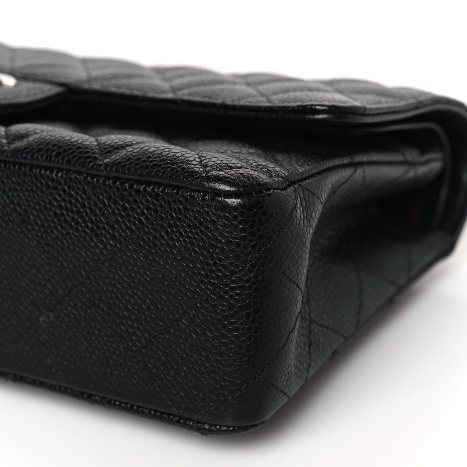 Chanel Caviar Quilted Medium Double Flap Black 9 of 9