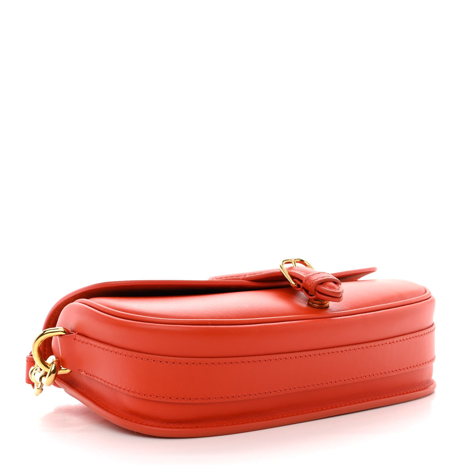 Christian Dior Box Calfskin East West Bobby Bag Orange 4 of 10