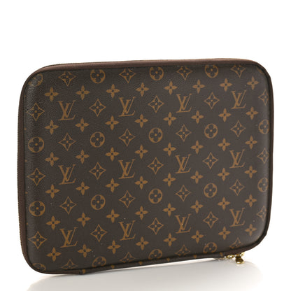 Louis Vuitton Monogram 13 Inch Laptop Sleeve 4 of 10