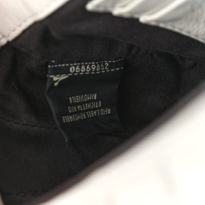 Fendi Nappa FF 1974 Embossed Mini Baguette White 6 of 16