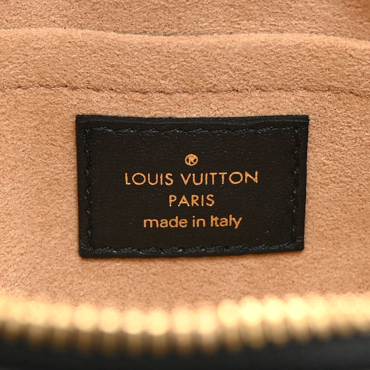 Lambskin Damier Quilt Troca PM Black