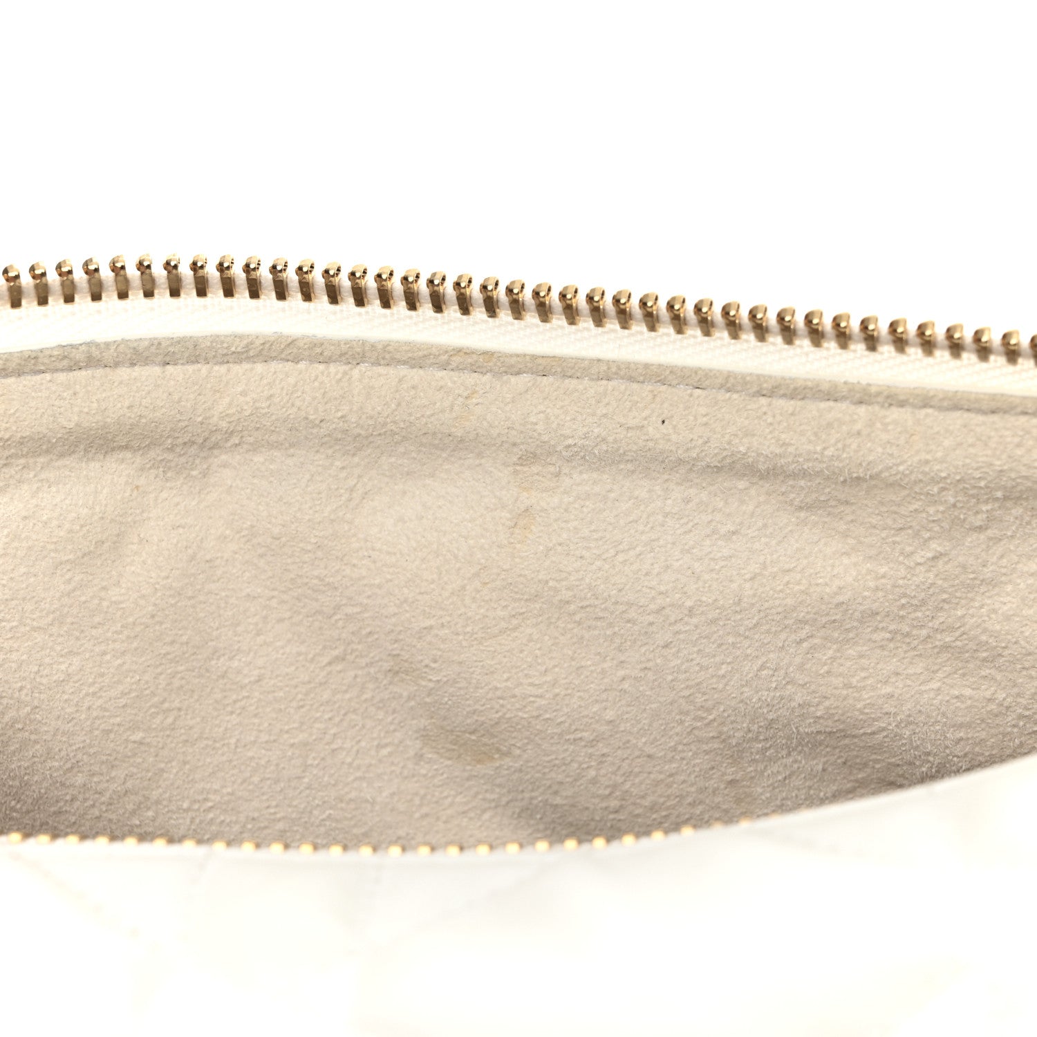 Christian Dior Lambskin Cannage Medium Dior Vibe Hobo Bag White 11 of 13