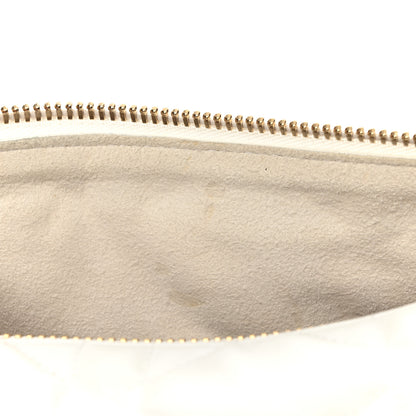 Christian Dior Lambskin Cannage Medium Dior Vibe Hobo Bag White 11 of 13