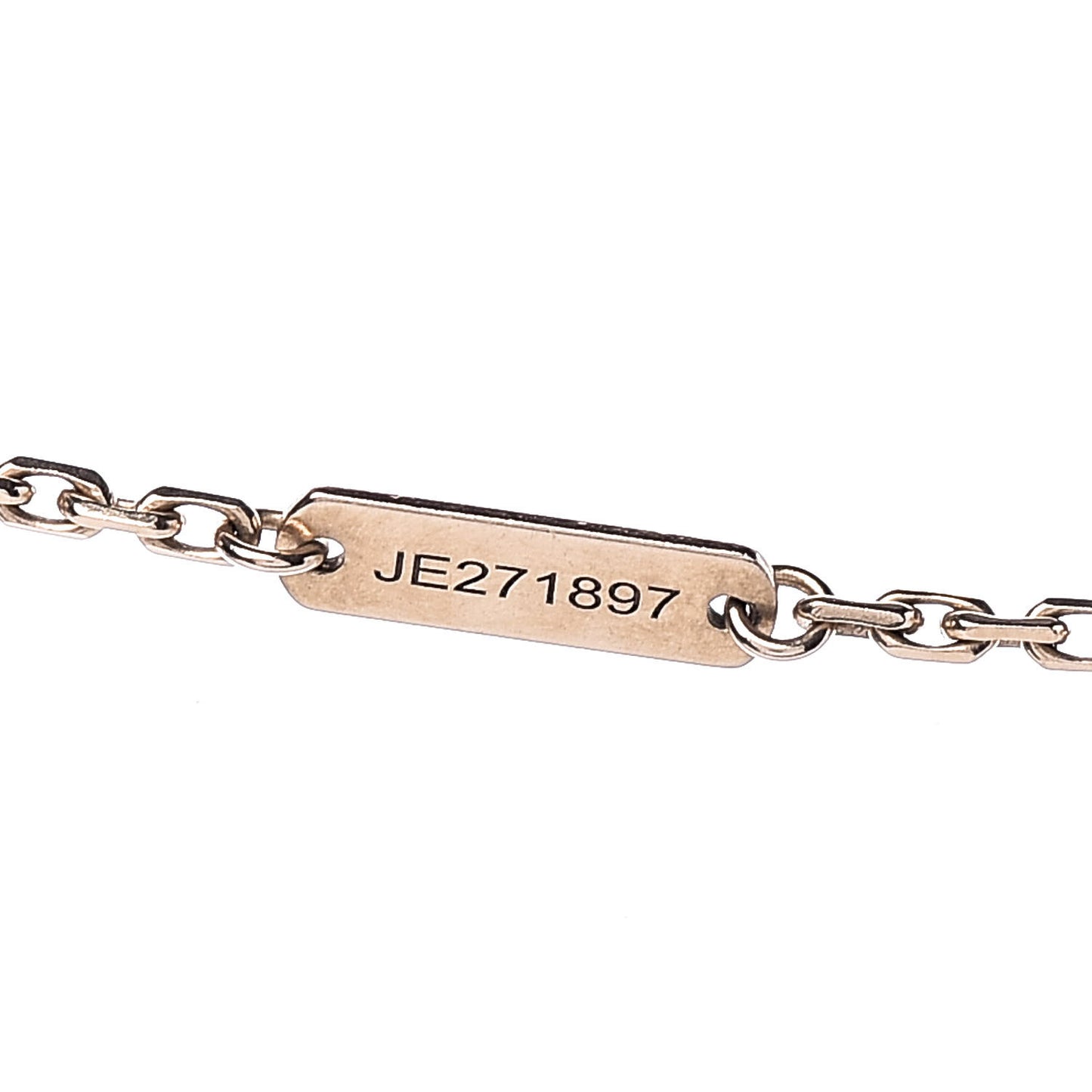 18K Rose Gold Letterwood Magic Alhambra Long Necklace