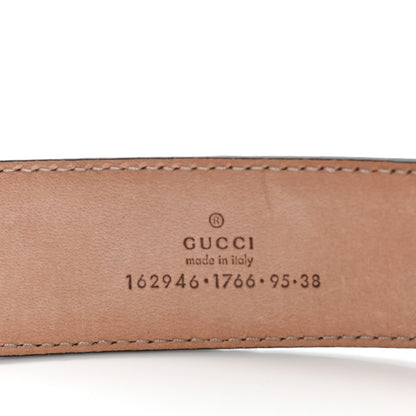 Gucci Guccissima Signature Belt 95 38 Black 5 of 7