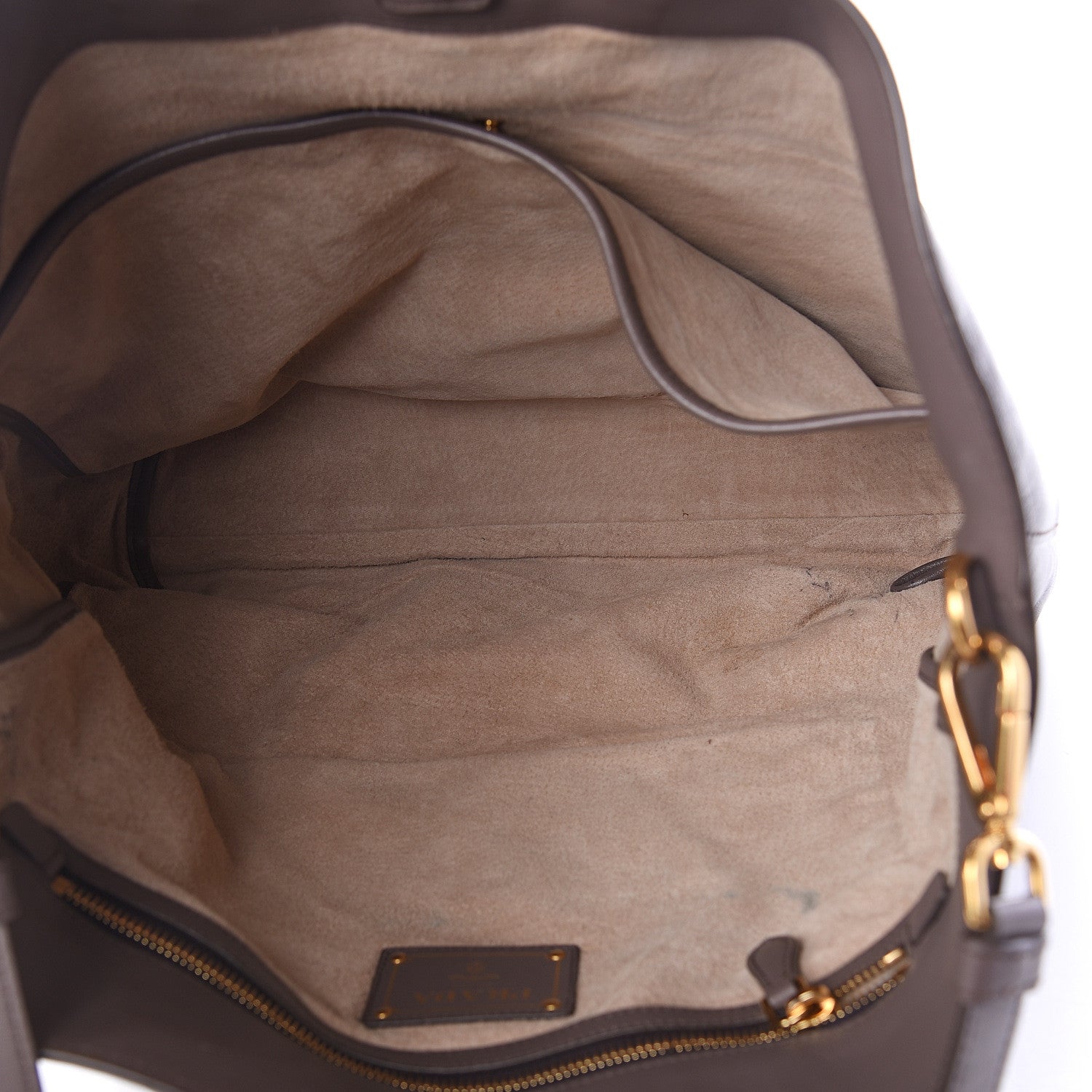 Prada Soft Calf Shopping Tote Bambu 4 of 8