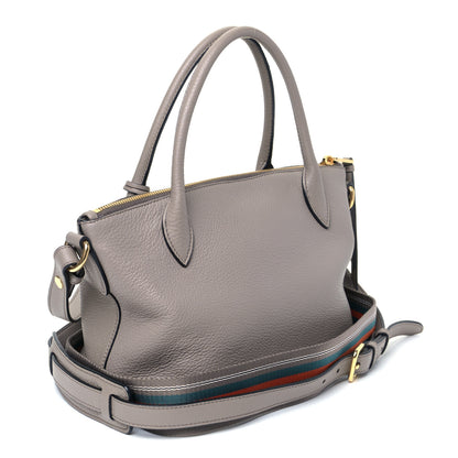 Prada Vitello Daino Shoulder Bag Argilla 2 of 5