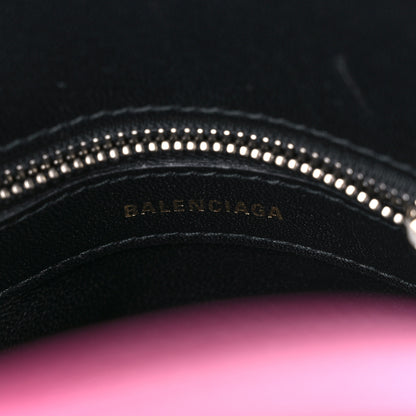 Balenciaga Grained Calfskin XXS Ville Top Handle Bag Pink 6 of 12