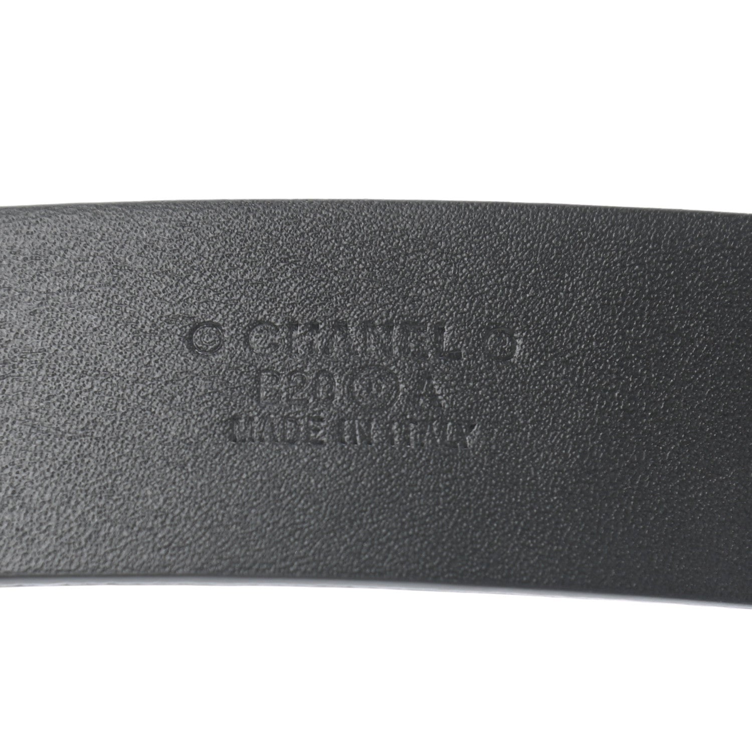Chanel Calfskin Paris Button CC Belt 80 32 Black 4 of 8