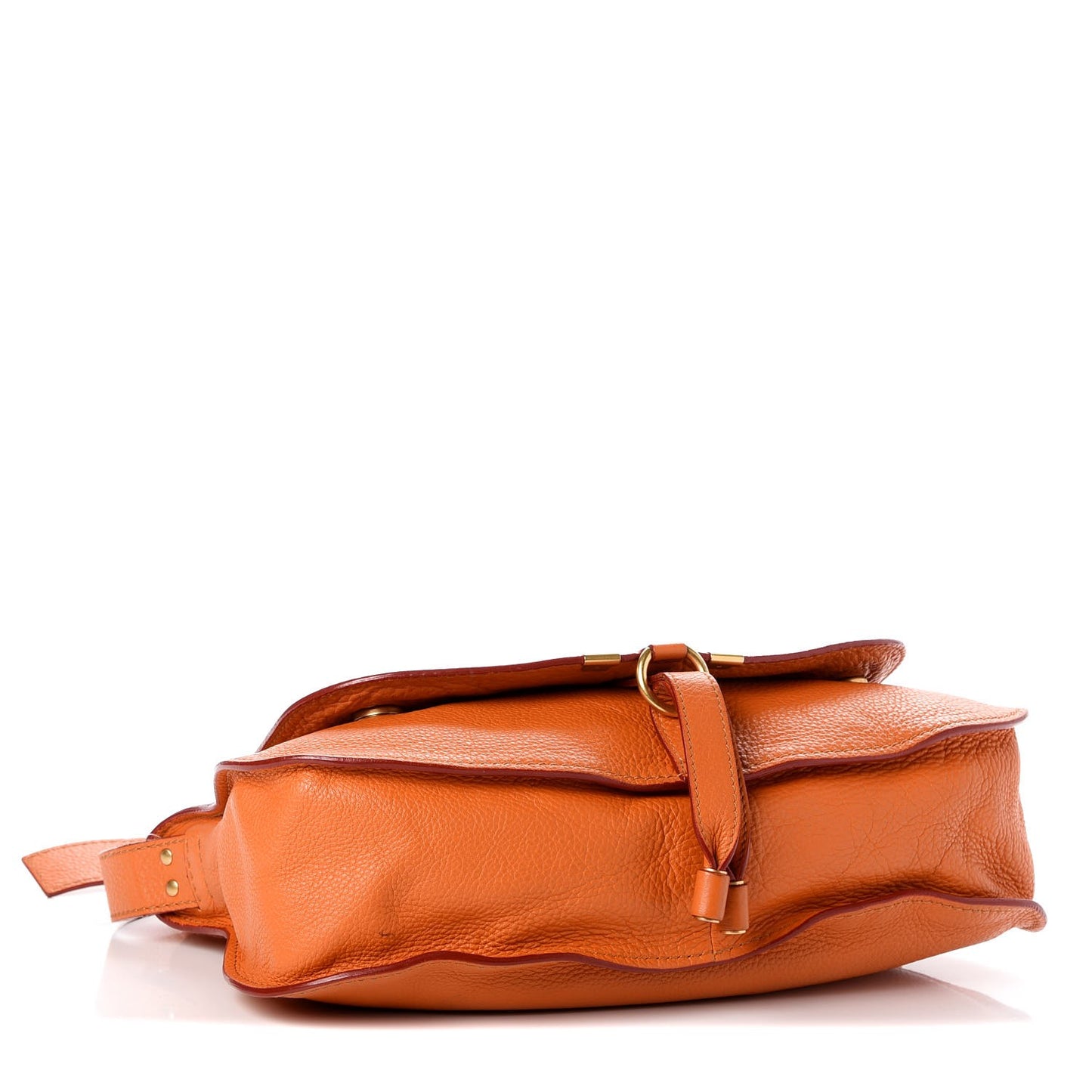 Calfskin Medium Marcie Top Handle Bag Indian Summer