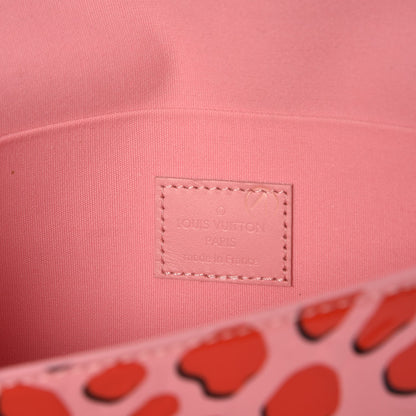 Louis Vuitton Vernis Jungle Dots Pochette Felicie Sugar Pink Poppy 6 of 8