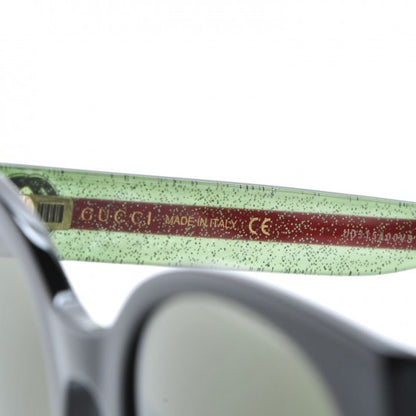 Gucci Acetate Round Web Sunglasses GG 0035S Black 5 of 7
