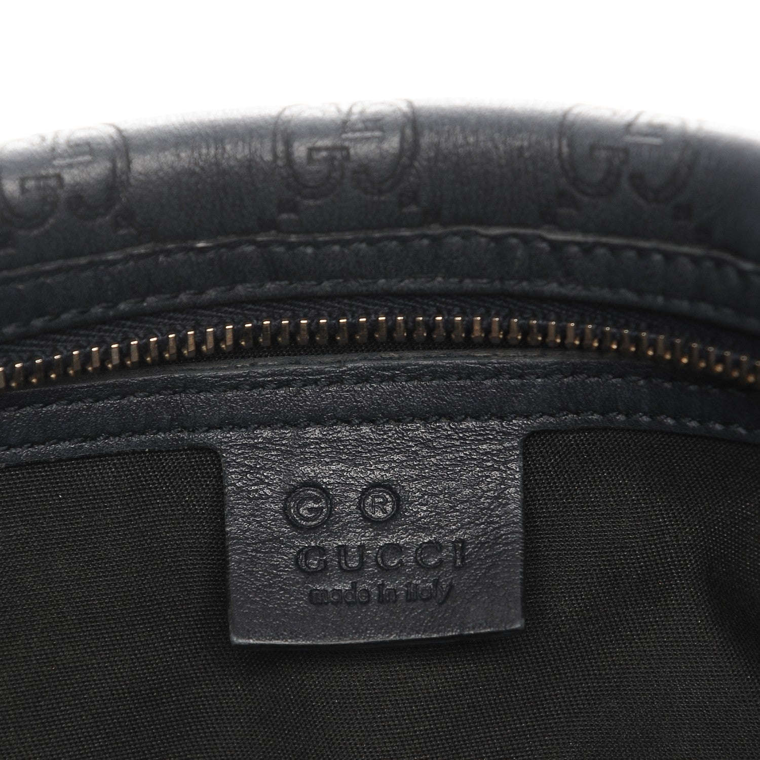 Gucci Guccissima Medium Joy Boston Blue 6 of 7