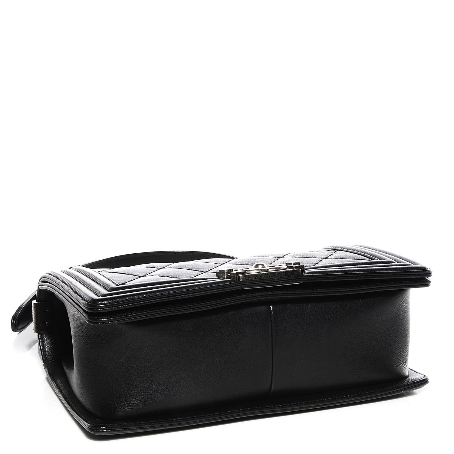 Chanel Calfskin Quilted Medium Boy Flap Black 4 of 8