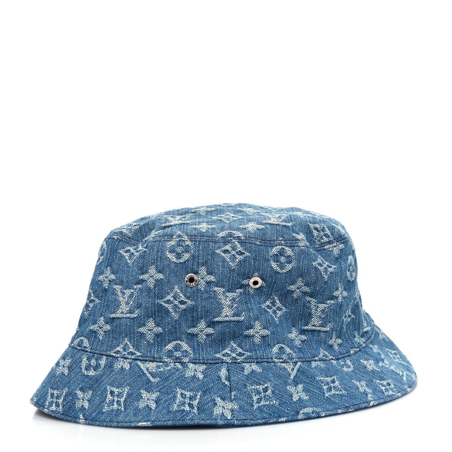 Louis Vuitton Monogram Denim Transformable Bob Bucket Hat 62 Blue 5 of 8