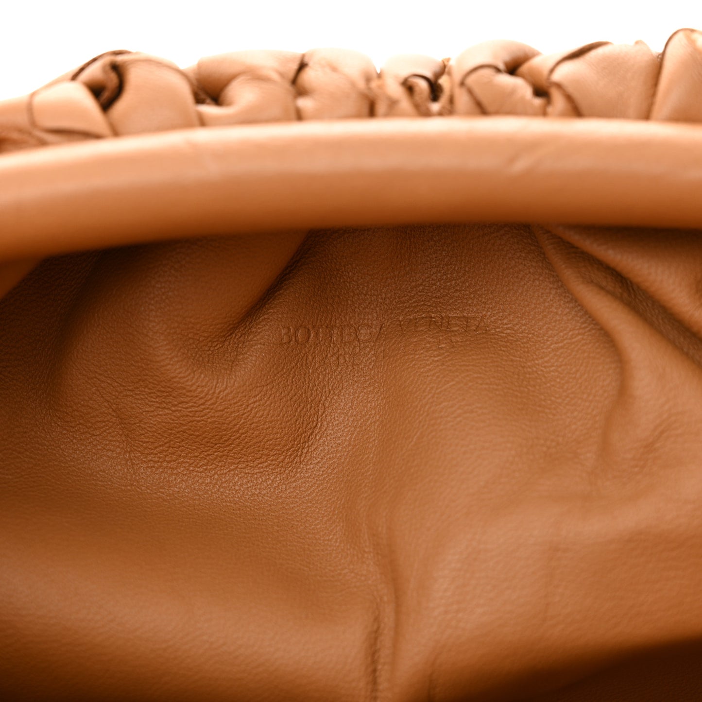 Nappa Intrecciato The Mini Pouch Carmel