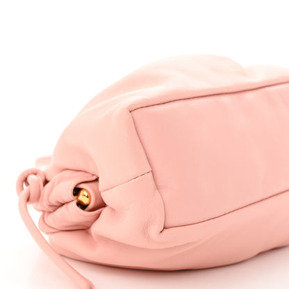 Mansur Gavriel Lambskin Mini Cloud Clutch Dahlia 8 of 9