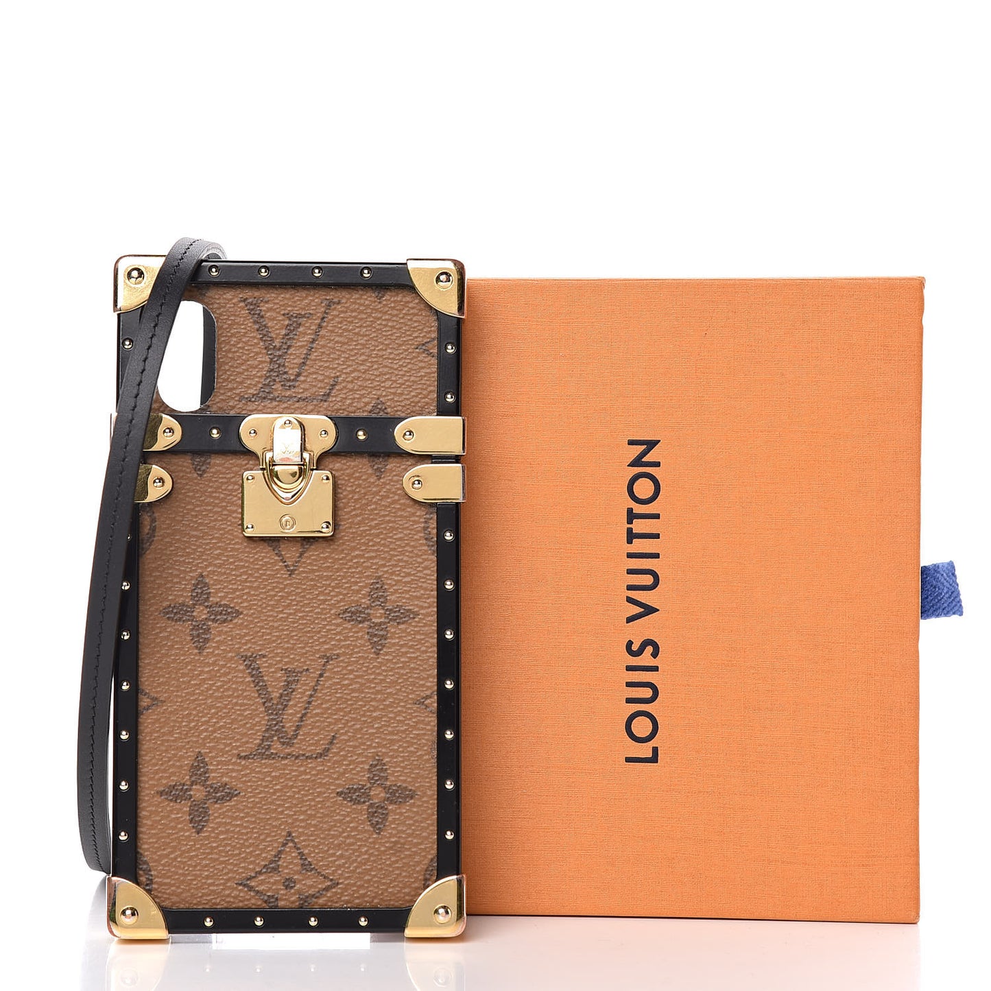 Reverse Monogram Eye-Trunk iPhone X Case