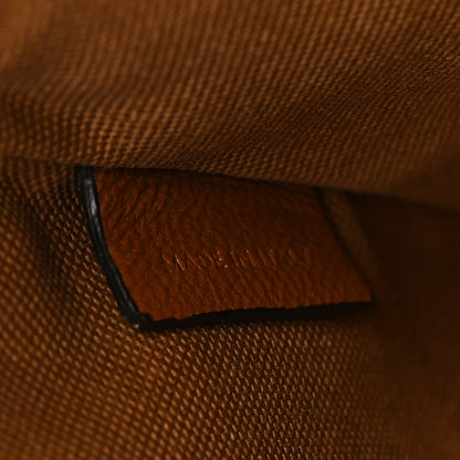 Celine Triomphe Canvas Lambskin Small Pouch Tan 6 of 6
