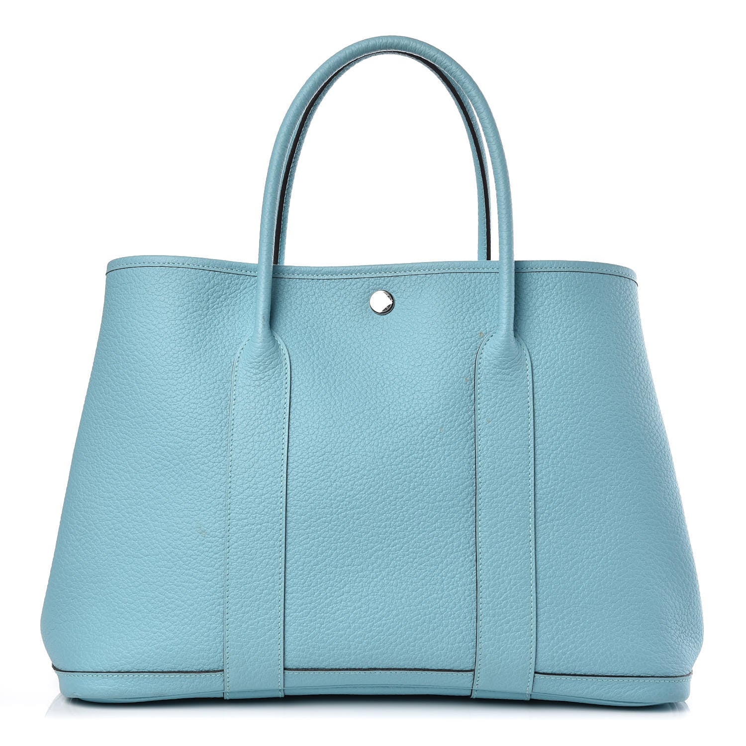 Hermes Vache Country Garden Party 36 MM Bleu Atoll 1 of 13