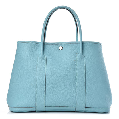 Hermes Vache Country Garden Party 36 MM Bleu Atoll 1 of 13