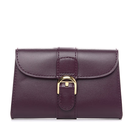 Delvaux Box Calfskin Magic Brillant Card Holder Prune Heliotrope Vison 1 of 5