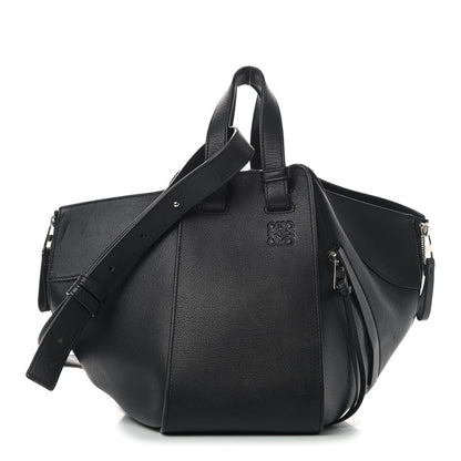 Loewe Calfskin Small Hammock Shoulder Bag Black 1 of 11