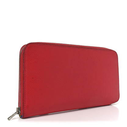 Hermes Epsom Silk'In Wallet Bougainvillea 3 of 7