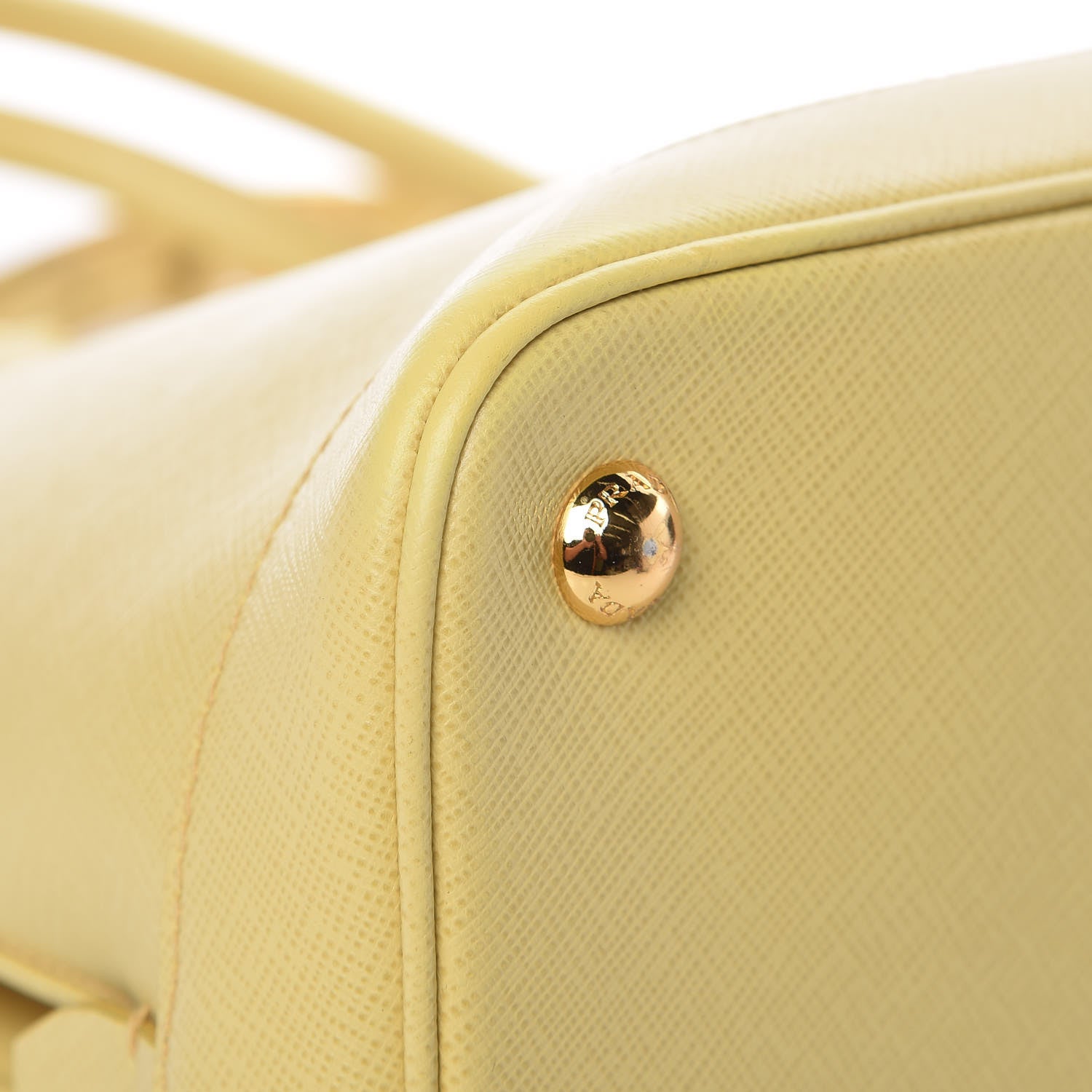 Prada Saffiano Lux Open Promenade Tote Ananas 13 of 16