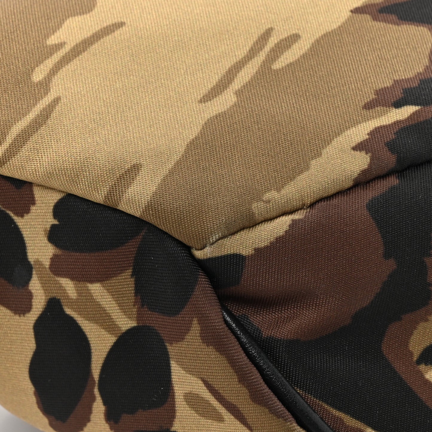 Nylon Logo Belt Bag Camouflage