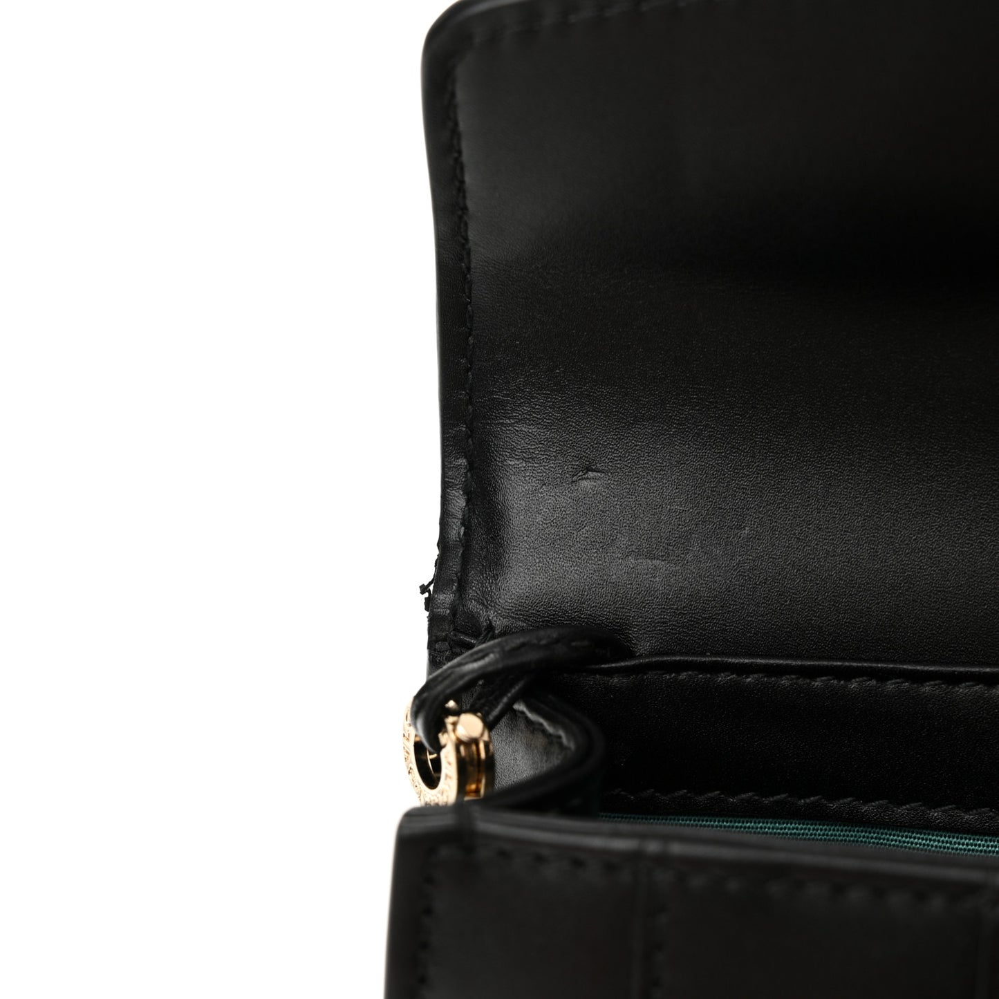 Calfskin Serpenti Forever Shoulder Bag Black