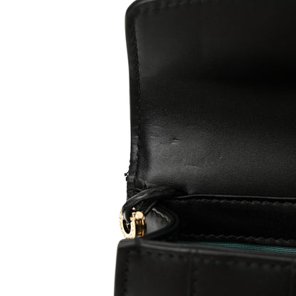Bulgari Calfskin Serpenti Forever Shoulder Bag Black 12 of 12