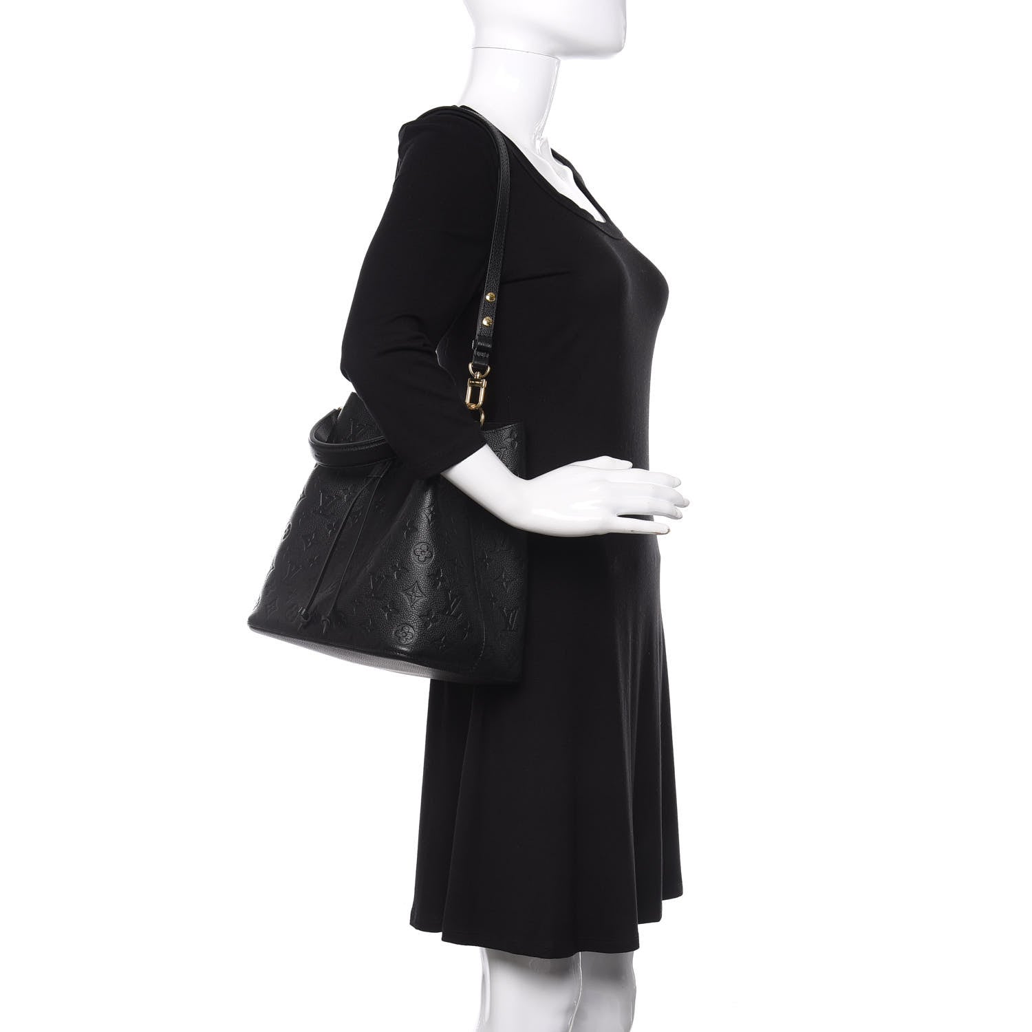 Louis Vuitton Empreinte Neonoe MM Black 2 of 10