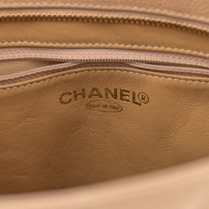 Chanel Caviar Quilted Medallion Tote Beige 6 of 13