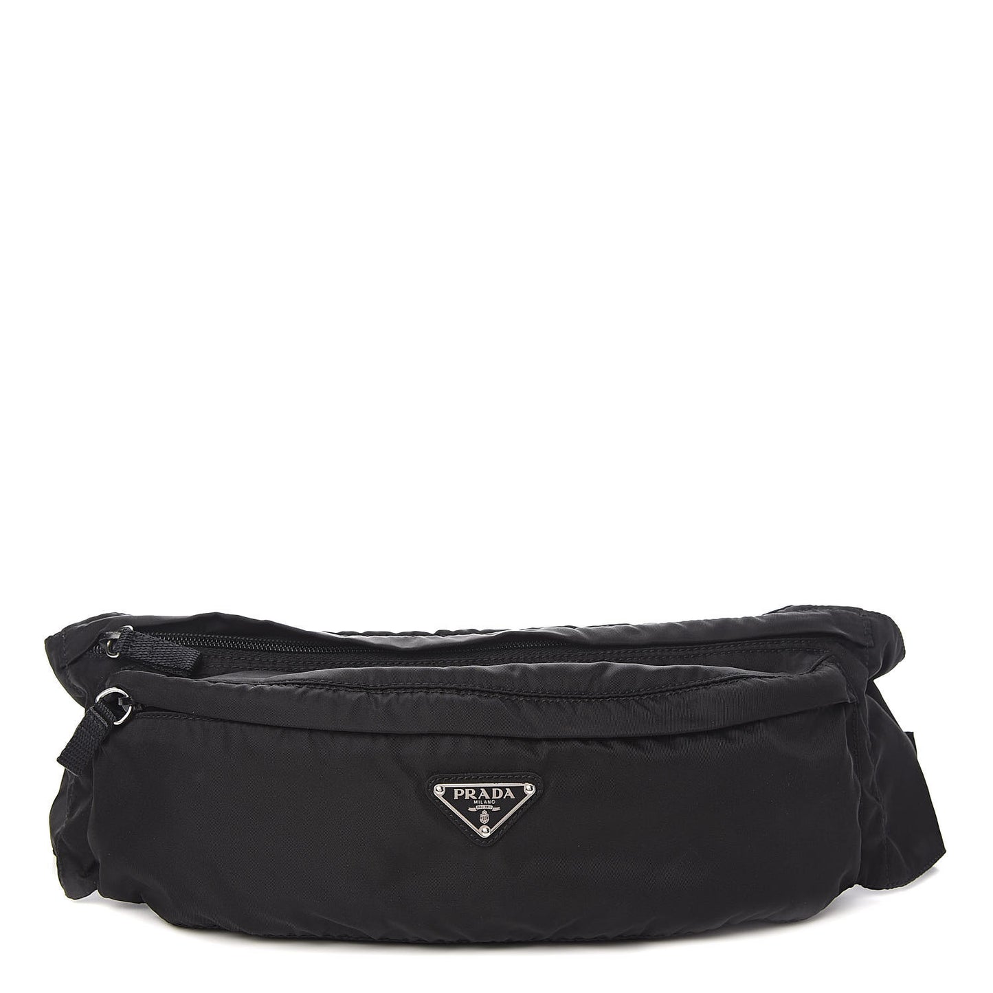 Tessuto Nylon Montagna Belt Bag Black