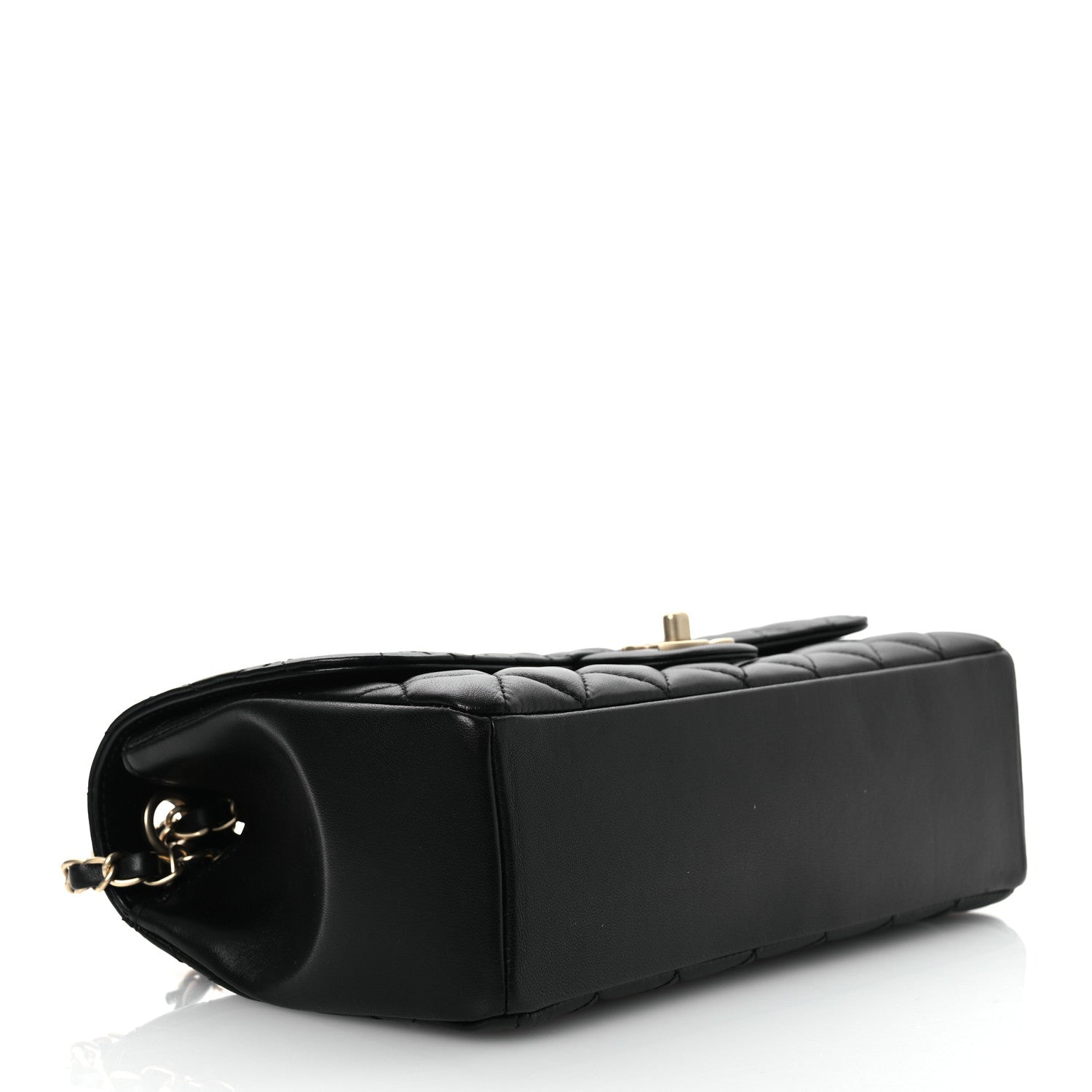 Chanel Lambskin Quilted Medium Mademoiselle Chic Flap Black 4 of 13