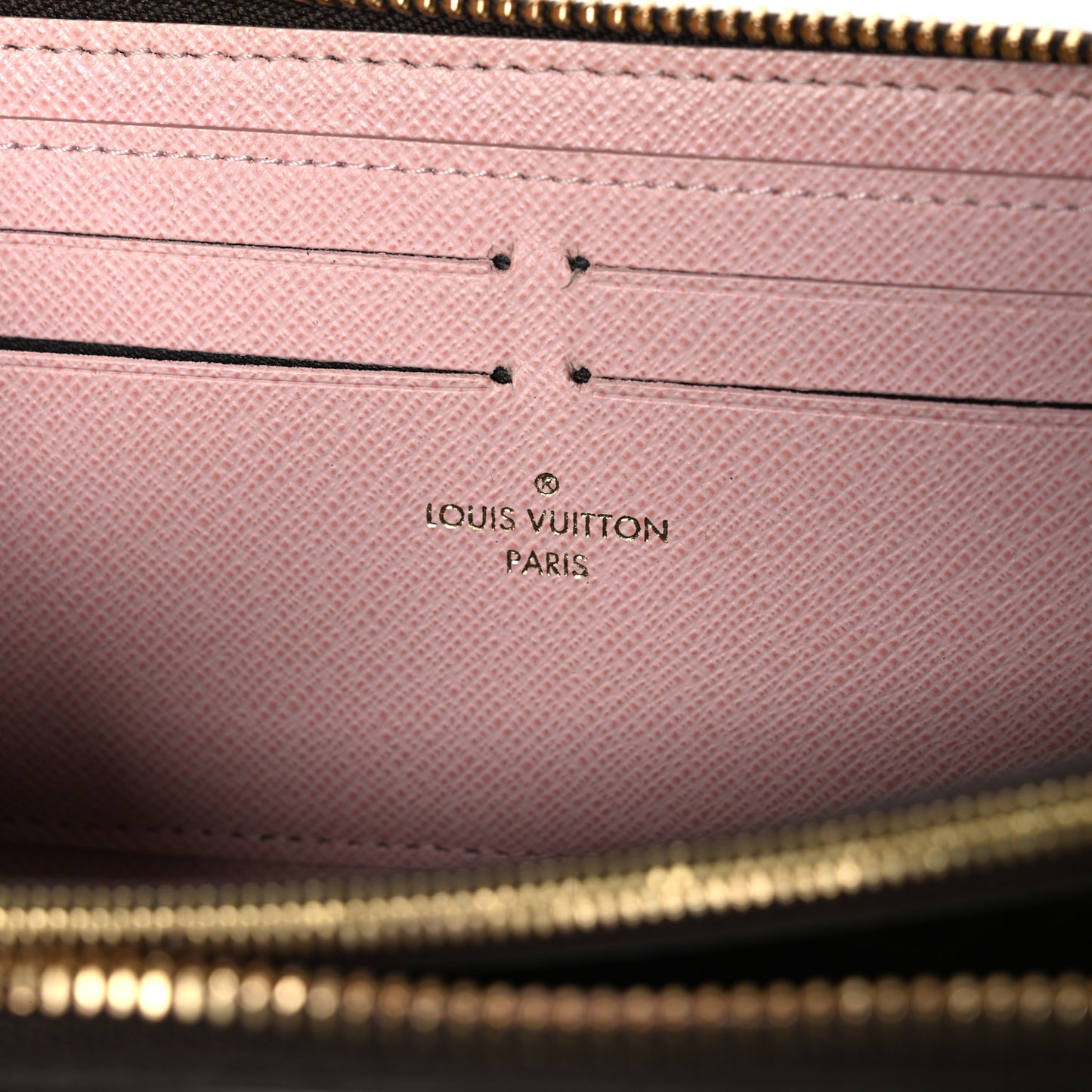 Monogram Clemence Wallet Rose Ballerine Rose Ballerine