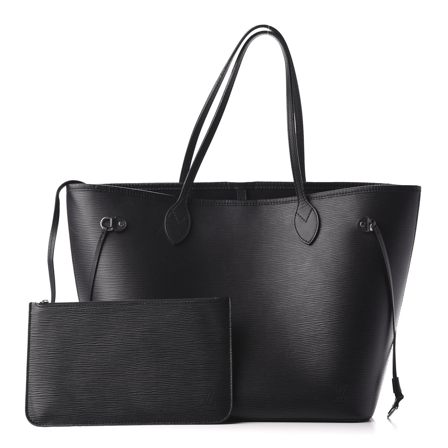 Louis Vuitton Epi Neverfull MM Black 1 of 9