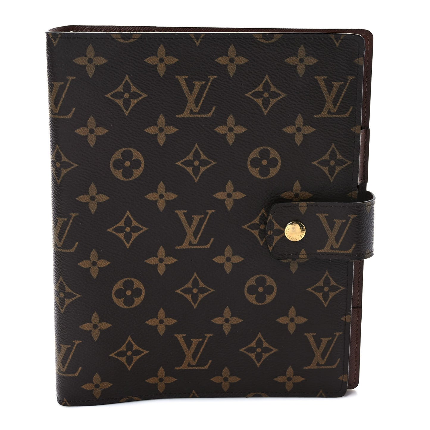 Monogram Large Ring Agenda Cover