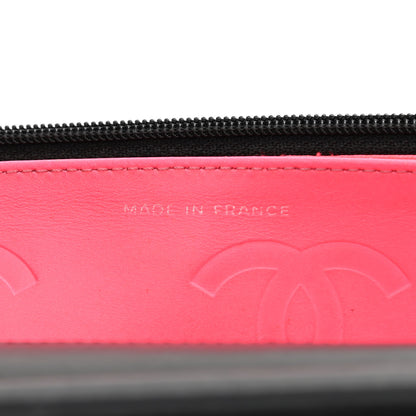 Chanel Calfskin Quilted Cambon Wallet On Chain WOC Black 7 of 12