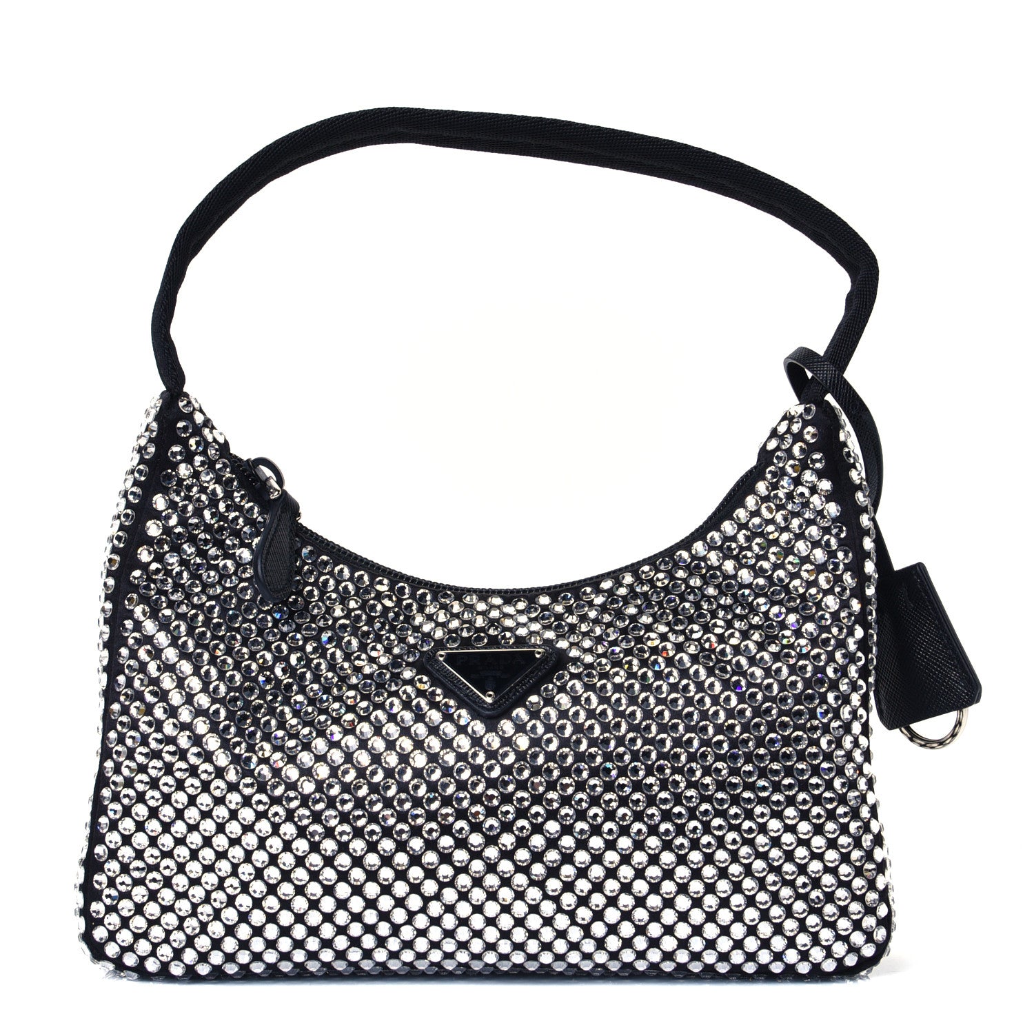 Prada Satin Crystal Mini Re-Edition 2000 Bag Cristal 1 of 4