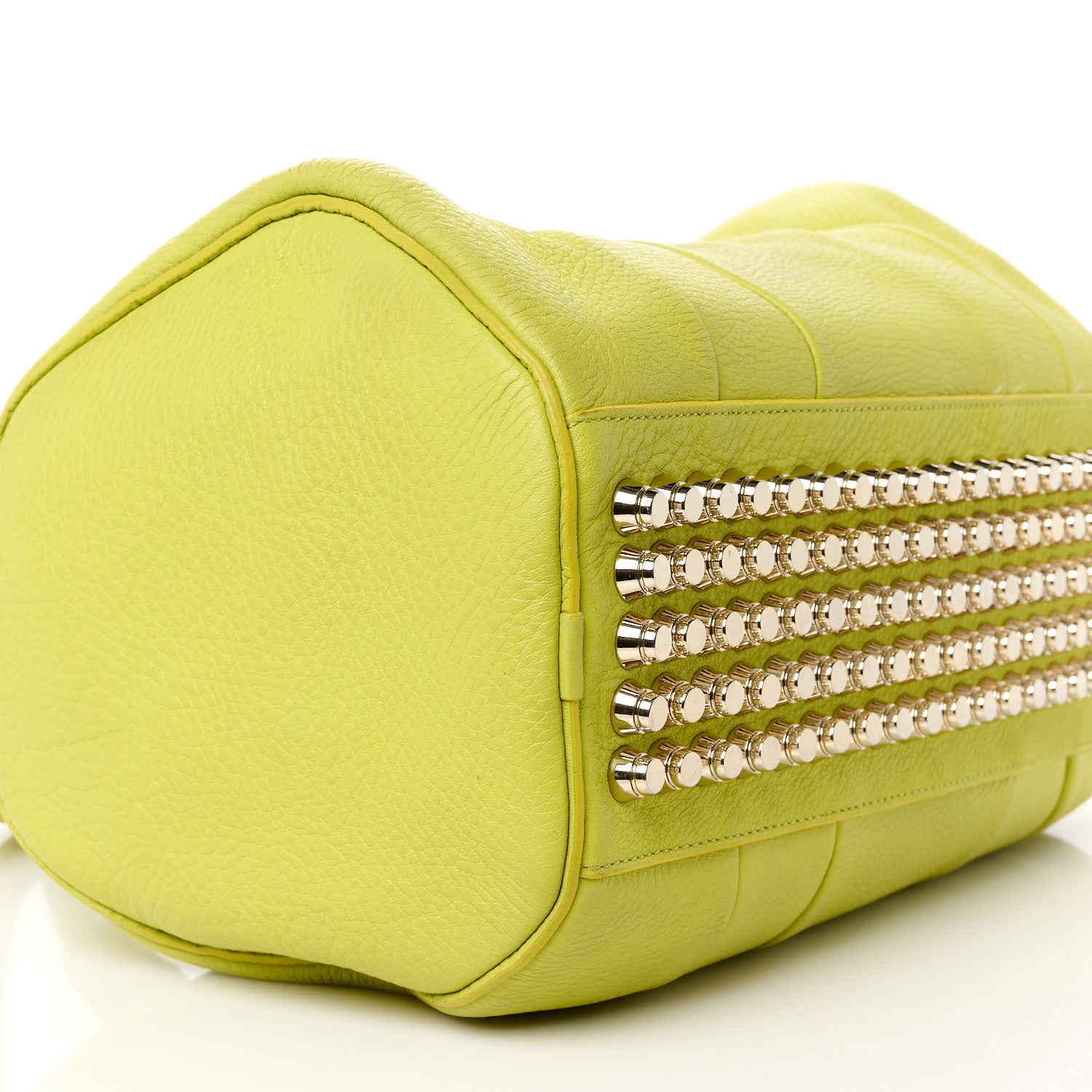 Alexander Wang Pebbled Lambskin Rockie Acid Pale Gold Hardware 8 of 10