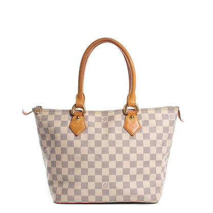 Louis Vuitton Damier Azur Saleya MM 1 of 7