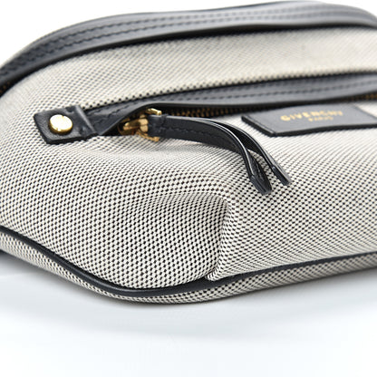 Givenchy Calfskin Canvas Whip Belt Bag Black 8 of 9